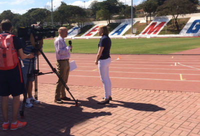 Tracey Crouch interviewed in Rio ahead of 2016 Olympic Games