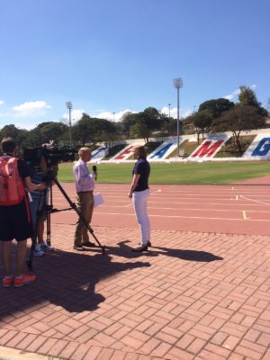 Tracey Crouch interviewed in Rio ahead of 2016 Olympic Games