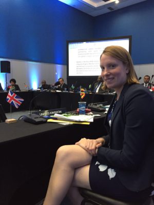 Tracey Crouch represents UK at Commonwealth meeting in Rio