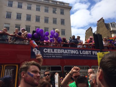 Pride BFI bus 2017