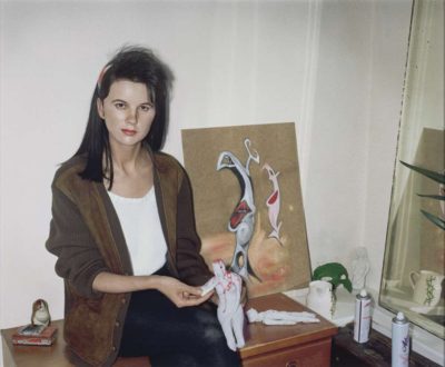 Gillian Wearing (born 1963): Me as an artist in 1984 2014, photograph