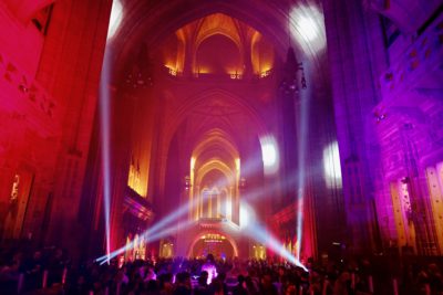 Liverpool Light Night Cathedral interior credit Pete Carr courtesy of Open Culture