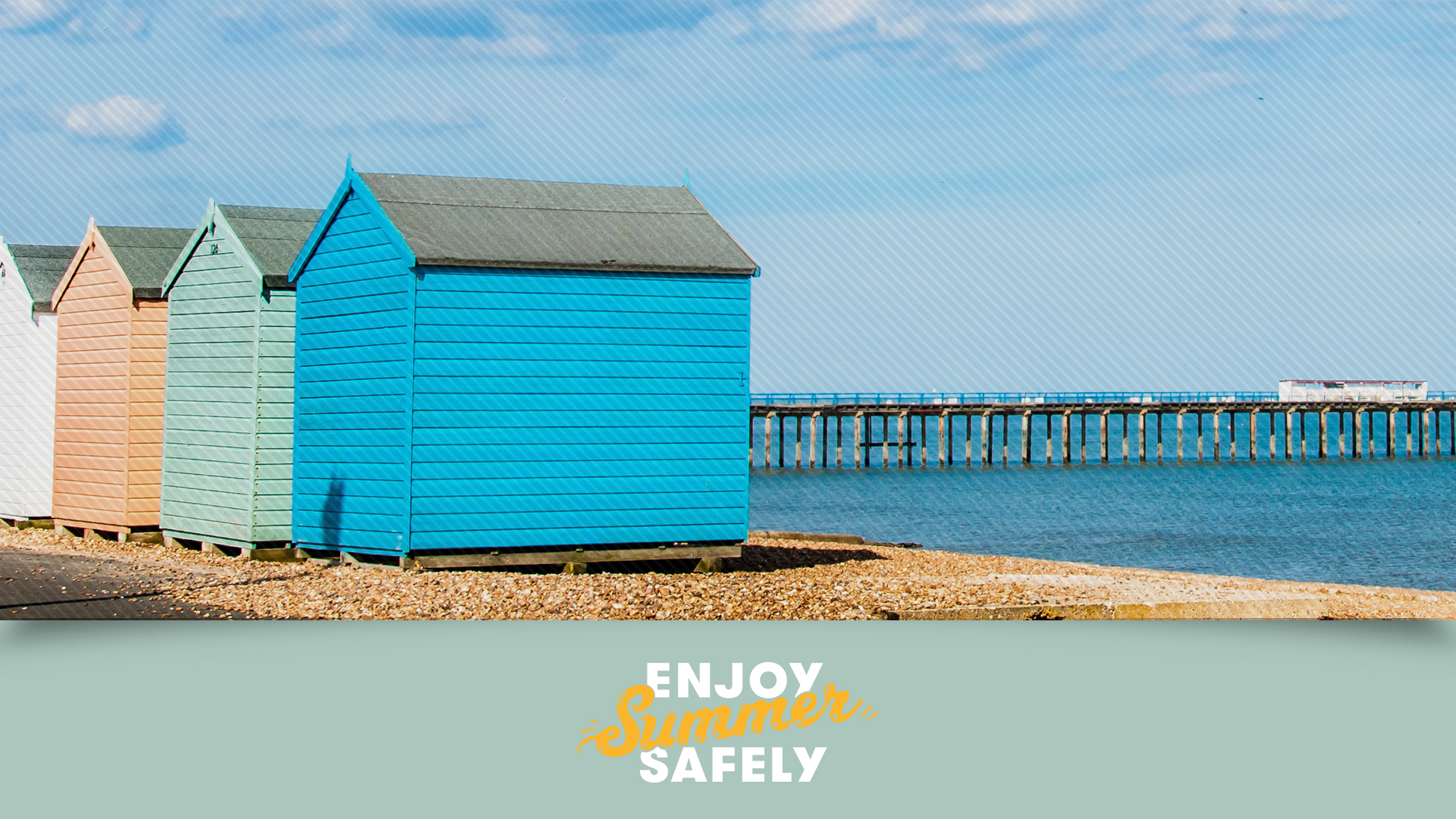 Enjoy Summer Safely beachhuts
