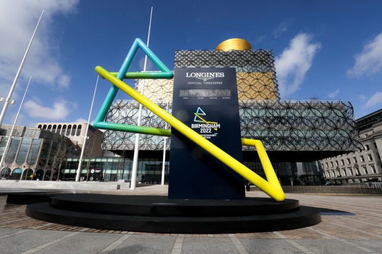 Birmingham 2022 clock