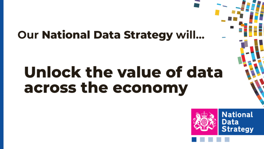 The National Data Strategy will unlock the value of data across the economy