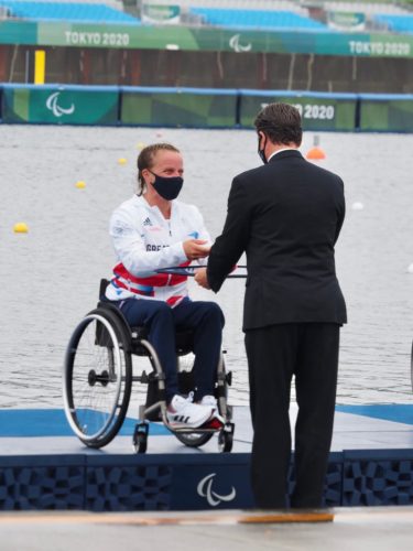 Minister for Sport medal presentation Tokyo