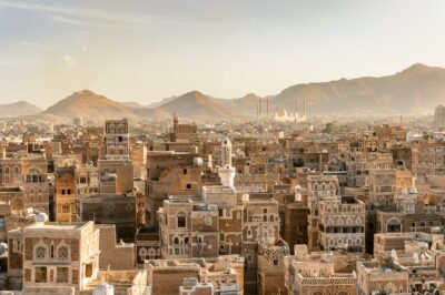 view over Yemen